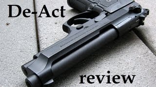 Deactivated Beretta 92 FS Review [upl. by Lamdin]