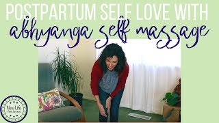 Postpartum Self Massage Practice [upl. by Vivle]