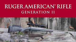 Ruger American® Rifle Generation II Features [upl. by Noslen296]