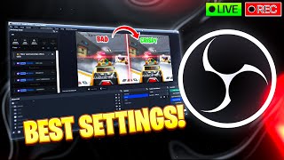 The BEST OBS Settings for Streaming amp Recording Games in CRISPY QUALITY NO LAG Full Guide [upl. by Clint937]