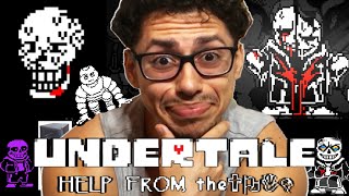 MEME HELP FROM THE VOID  Undertale Help From The Void  The Grand Finale Animation REACTION [upl. by Bushey]