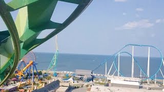 Raptor HDPOV  Front Seat  Cedar Point Inverted Roller Coaster [upl. by Xever699]