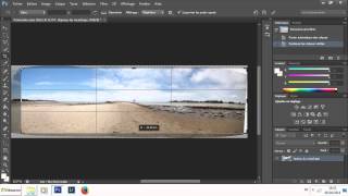 TUTO photoshop CS création part 1 quotLe panoramiquequot [upl. by Eyahs]