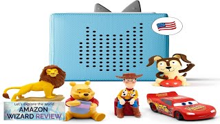 tonies Toniebox Kids Audio Player Disney Pixar Bundle with Woody Lightning McQueen Review [upl. by Anilak41]