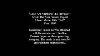 Days Are Numbers The Traveller  The Alan Parsons Project Lyrics [upl. by Halik]