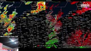 TORNADO WARNING for Oswego county until 230 PM Wednesday [upl. by Nilac]