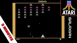 Galaxian on the Atari 2600 1982 galaxian atari 80s 1980s [upl. by Yelsnia772]