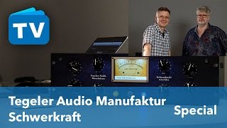 Schwerkraftmaschine Tegeler Audio Manufaktur Michael zeigt den Compressor [upl. by Aillimat]