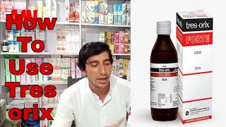 How to use  tres orix forte syrup uses  and side effects AltafMedicalinfo [upl. by Hudgens305]