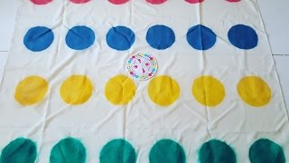 DIY Twister Mat Game [upl. by Hachmin]