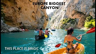 Welcome to Paradise I Gorge du Verdon France I Europe Biggest Canyon I GoPro 10 [upl. by Luby]