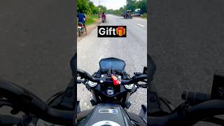 Gift🎁 helmet riding viralshorts mom bike love vlog trending blackpanther [upl. by Siri]