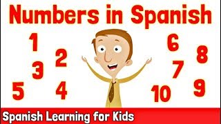 Numbers in Spanish 110  Spanish Learning for Kids [upl. by Vander]