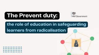 The Prevent duty the role of education in safeguarding learners from radicalisation [upl. by Ibson]