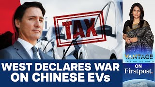 Canada Slaps 100 Tariffs on Chinese Electric Vehicles  Vantage with Palki Sharma [upl. by Yllil]