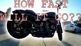 HOW FAST is A Harley Nightster 1200 [upl. by Blumenfeld387]