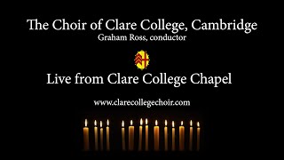 ’Cello Recital amp Passiontide Service live from Clare College Chapel — Sunday 10 March 2024 [upl. by Charla468]