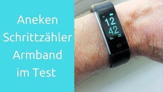 Aneken Schrittzähler Uhr Test [upl. by Millar]