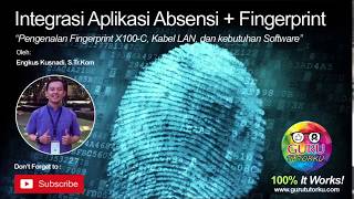 1 Penggunaan Fingerprint X100C untuk Aplikasi Absensi berbasis Web [upl. by Saltzman]