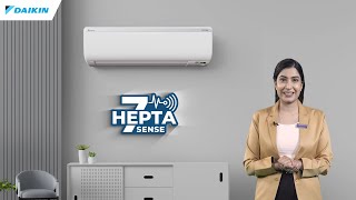 Daikin Hepta Sense Technology [upl. by Ramaj]