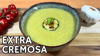 CREMA de CALABACÍN  RECETA FÁCIL RÁPIDA y SANA 💚 [upl. by Teador]