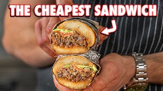 The Cheapest Sandwich Ever Chopped Cheese  But Cheaper [upl. by Yram420]