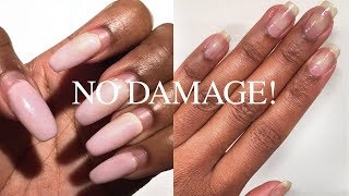 How To Safely Remove Acrylic  Gel Nails WITHOUT Breakage  Nia Hope [upl. by Fanchan]