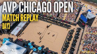 AVP Chicago Open Finals I KlothNuss v HumanaParedesWilkerson  TaCrabb Sander v BeneshPartain [upl. by Dario384]