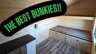 9x16 Bunkie Cabin Build full build start to finish [upl. by Sirap171]