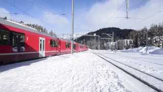 Trenino Rosso del Bernina  Una Giornata sul Bernina Express [upl. by Carrol]