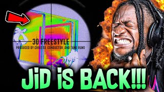 JID IS BACK quot30 Freestylequot REACTION [upl. by Pacifica552]