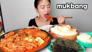 아주매운🥵등갈비 실비김치찜🔥매운먹방 Korean Food Spicy KimchiJjimBraised back ribsMukbang eating show [upl. by Nivrehs]