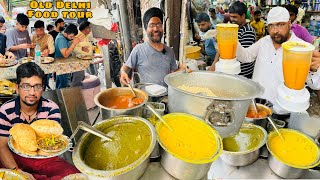 Best Street Food In Delhi  Desi Ghee Chole Bhature  Sadar Bazar Street Food  Indian Street Food [upl. by Tatianna]