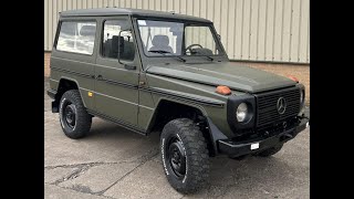 Ex Military Mercedes G290 GWagon [upl. by Peterec523]