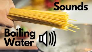 Boiling Water Sound Effects  No Copyright [upl. by Ardnajela]