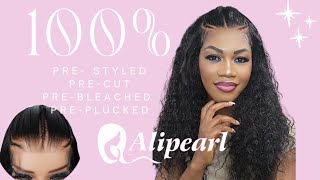 GAME CHANGER  Pre Braided Frontal Wig Install  Alipearl  Beginner Friendly [upl. by Mashe]