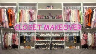 VLOG DIY  CLOSET MAKEOVER  TARGET BOOKSHELF [upl. by Nagol]