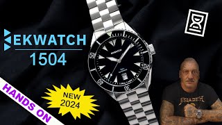 Il nuovo EK Watch 1504 un diver low cost  high quality [upl. by Dobbins82]