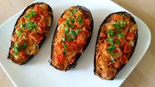 Recette aubergine sain pour un peu dargent🍆🍅végétarien et rapide [upl. by Atirahs538]