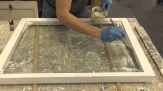 How To Glaze Windows [upl. by Annam]