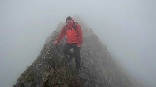 Crib Goch A Sketchy Hike [upl. by Mack400]