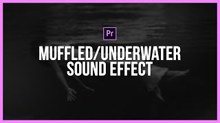 HOW TO MUFFLE SOUNDAUDIO IN PREMIERE  Premiere Pro Tutorial [upl. by Itirahc]