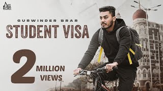 Student Visa Official Video Gurwinder Brar  Punjabi Songs 2022  Jass Records [upl. by Ongun]