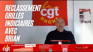 Reclassement grilles indiciaires 2022 par la CGT SDMIS [upl. by Ellebanna]