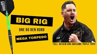 Ben Robb  BIG RIG  V2 Darts Review  One 80  Torpedo Time [upl. by Artenek]