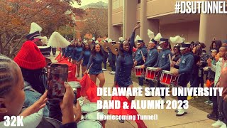 Delaware State University Band amp Alumni • Homecoming 2023 Post Game Tunnel [upl. by Halladba]