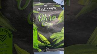 😋 or 🤮 Okra Chips shorts chips foodie [upl. by Tandy397]