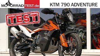 KTM 790 ADVENTURE  TEST deutsch [upl. by Kirsti121]