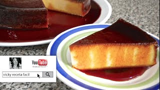 FLAN NAPOLITANO  Vicky Receta Facil [upl. by Maggs]