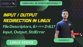 Linux Crash Course  Input Output redirection  StdIn  Stdout  Stderr  Linux Tutorial in Hindi [upl. by Moreta788]